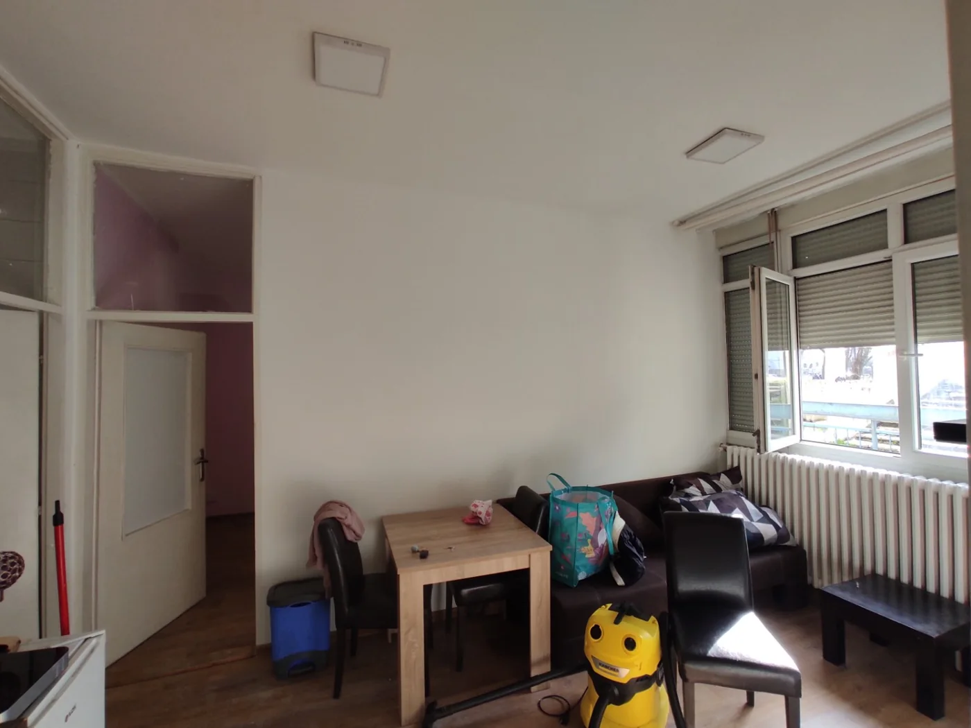 Primer molerskih radova SP Color u Bloku 61 na Novom Beogradu